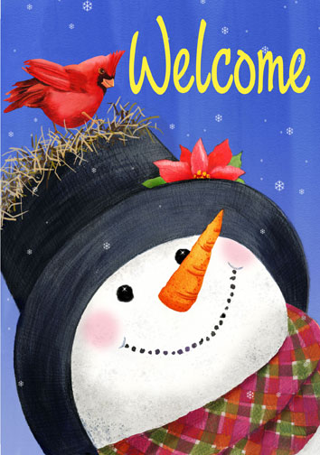 Welcome Snowman