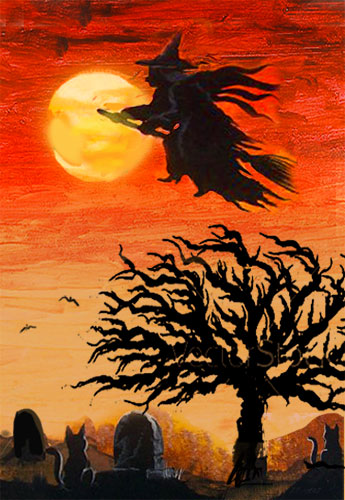 witch red sky